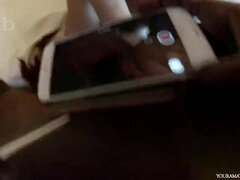 Ερασιτέχνης, Μεγάλος κώλος, Μεγάλα βυζιά, Μελαχροινή, Συμπαθητική, Μαύρος, Σπιτικό, Υγρό