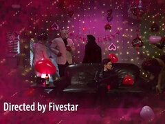 Bondage sadomaso, Toccando, Lesbica, Naturale, Punizione, Figa, Tatuaggi, Vibratore