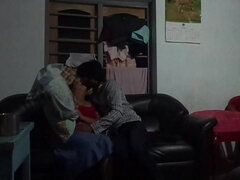 Srilankan Aunty hottie banged by blackmailer young boy