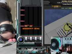 Amador amadora, Anal, Britânico, Travestis, Masturbação, Cavalgar, Solo chão, Meias finas