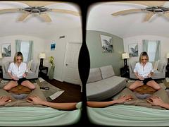 FORBVR - Big Tits Student Gypsy Rose Asks To Ride Your Dick In POV ft. Nicky Rebel: Porn