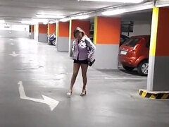 Ερασιτέχνης, Επίδειξη, Τακούνια, Ώριμη, Φυσικά βυζιά, Εκτός, Δημόσιο, Καλσόν