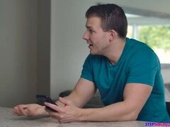 Tiny Teen Kenzie Reeves uses Stepbro for Sex!