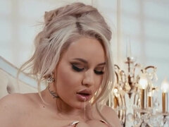 Gros seins, Blonde, Masturbation, Mère que j'aimerais baiser, Orgasme, Solo, Nénés, Jouets