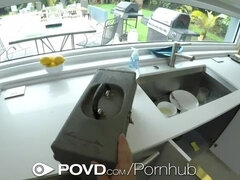 POVD House Owner Pays The Big Dick Handyman With Sex