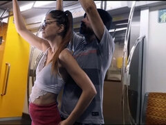 Pervert Rubs Himself on Married Woman on Train in Public