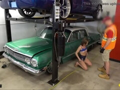 Πίπα, Μελαχροινή, Αυτοκίνητο, Σε στάση σκύλου στα τέσσερα, Πρώτου προσώπου, Πραγματικότητα, Ξυρισμένη, Έφηβος