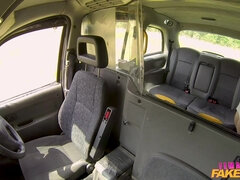 Taxi driver Alexxa Vice fucks out of the cab