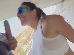 Duży tyłek, Duże cycki, Obciąganie, Brunetka, Palcówka, Obciąganie, Mamuśka