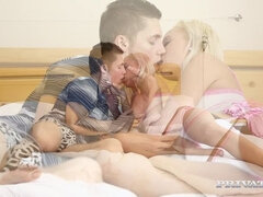 Blondin, Avsugning, Sperma shot, Europeisk, Underkläder, Tatuering, Tonåring, Tajt