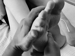 Stepson Massages His Stepmother's Feet