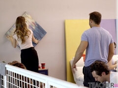 유리들, 하드코어, 대단히, 팬티들, 조그마한, 보지, 스트립, 키가 큰