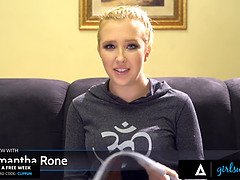 큰 엉덩이, 큰 가슴, 금발의, 모음집, 레즈비언, 대단히, 밀프, 보지