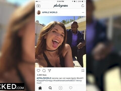 Pauzão, Peitos grandes, Peituda, Casal, Jato de porra, Garganta funda, Ao ar livre cartaz de rua outdoor, Pornstars