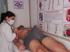 Amatør, Stor røv, Stor pik, Brunette, Håndjob, Hjemmelavet, Latinsk, Sygeplejerske