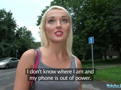 Public Agent Blonde Gets Fucked By a Lost Stranger