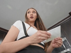 Bella Rolland & Aften Opal fuck in the kitchen