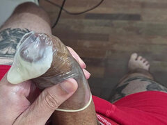 Cum Inside Condom