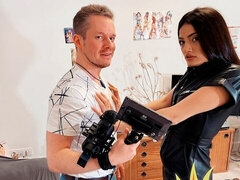 Arsch, Grosser arsch, Blasen, Braunhaarige, Hundestellung, Pov, Rasiert, Jungendliche (18+)