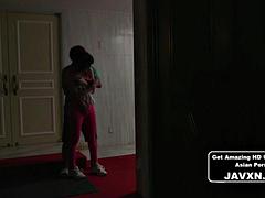 Asiatica, Bella, Tette grandi, Pompino, Palestra, Hardcore, Sport, Tette