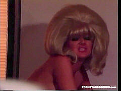 Peter North pokes a scorching blonde good and rock hard