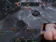 Gamer Girl And Deutsche Amateure - Fucking My Ass With A Banana Toy When Im Dead League Of Legends #18 Luna
