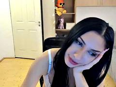 Skinny small tits milf webcam sexy white lingerie teasing: Big Ass, Amateur  Babe Porn