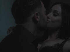 Grosse titten, Blasen, Braunhaarige, Hardcore, Lecken, Muschi, Realität, Strümpfe