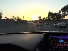 Blondin, Avsugning, Ansiktsbehandling, Flickvän, Handjobb, Orgasm, Pov, Rakad