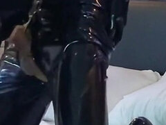 Amatør, Bdsm, Kukk suging, Par, Fetisj, Latex, Latina, Meksikansk