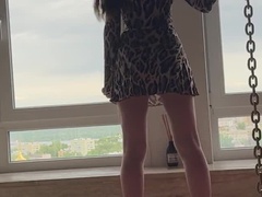 Šaty, Nohy, Fetiš, Fetiš nôh, Homemade, Nahé, Ruskej, Vychudnutá