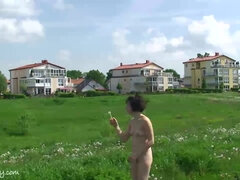 Cul, Nana, Dingue, Hd, Nue  à poil, De plein air, Public, Nénés