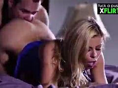 큰 가슴, 금발의, 오랄섹스, 사정 샷, 하드코어, 밀프, 젖가슴