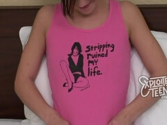 18 χρονον, Ερασιτέχνης, Μελαχροινή, Σκληρό, Ξενοδοχείο, Φυσικά βυζιά, Τατουάζ, Έφηβος