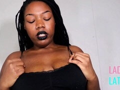 Chastity cage, laughing, female domination