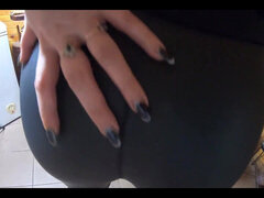 Čierne, Kuřba, Viditeľná píča, Fetiš nôh, Latinskej, Koža, Milf  mčbp, Fajčenie