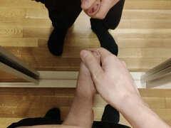 Amatéri, Striekanie semena, Masturbácia