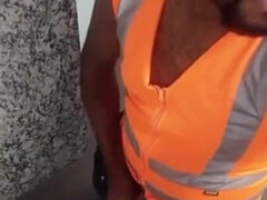 Amateur, Cuarto de baño, Gay, Masturbación, Solo, Uniforme