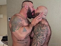 Alex Marte enjoys swallowing every drop of cum