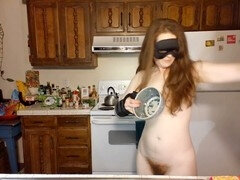 Stor rumpe, Hårete, Naken, Fitte, Rødtopp, Pupper