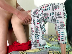 18 años, Culo grande, Pareja, Sexo duro, Casero, Indio, Coño, Adolescente