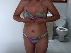 Strand, Bikini, Reif