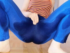 Amador amadora, Bundão, Fetiche, Feito em casa, Mijar, Solo chão