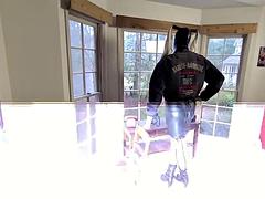 Leie, Crossdresser, Spermaladung, Schwul, Absätze, Lingerie, Masturbation, Solo