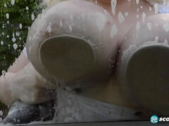 Большие сиськи, Блондинки, В машине, Хд, Мастурбация, На природе, Соло