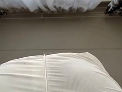 Amatőr, Kisbaba, Testes gyönyörű hölgy, Fekete, Ébenfekete, Masszázs, Érett koros, Begyek