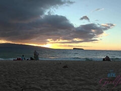 Plaża, Palcówka, Całować, Orgazm, Publiczny, Cipka, Prysznic, Squirting