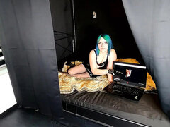 Amatoriale, Bella, Cougar, Fatto in casa, Umiliazione, Lattice, Condom, Solo