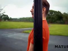 Watch how MILF April Velvet cheats on her husband with Paul Jones' old friend, Sam Bourne