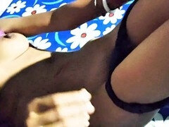 Desi village girl, ravaged, ash-blonde